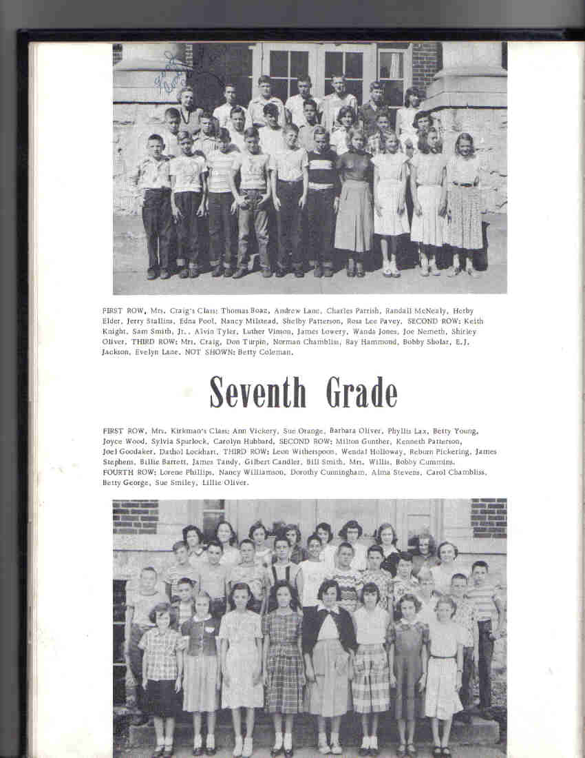 Butler 1952 7th Grade Page 34