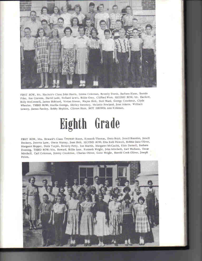 Butler 1952 8th Grade Page 33