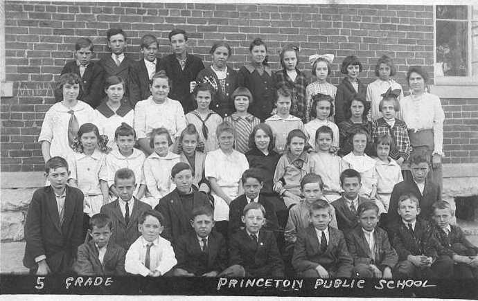 Princeton 1911 Fifth Grade
