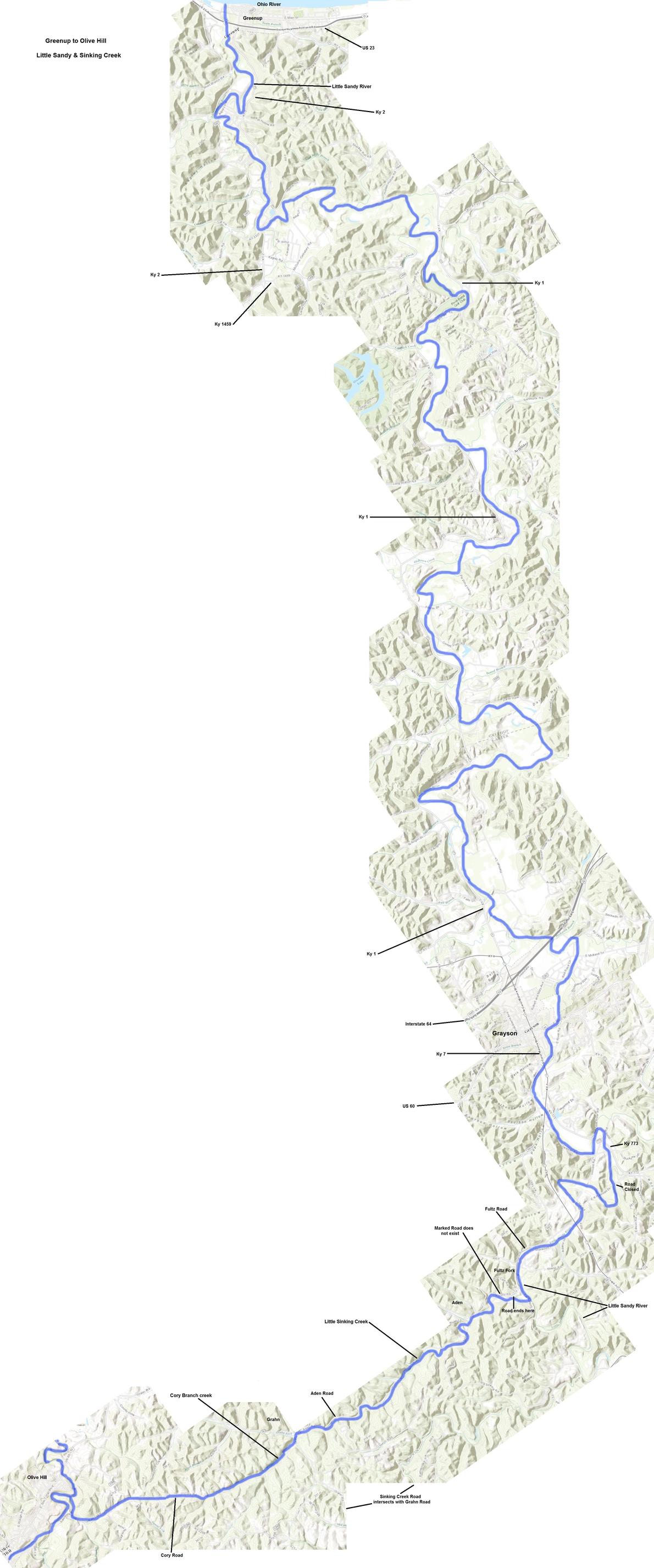 The Little Sandy Trail
