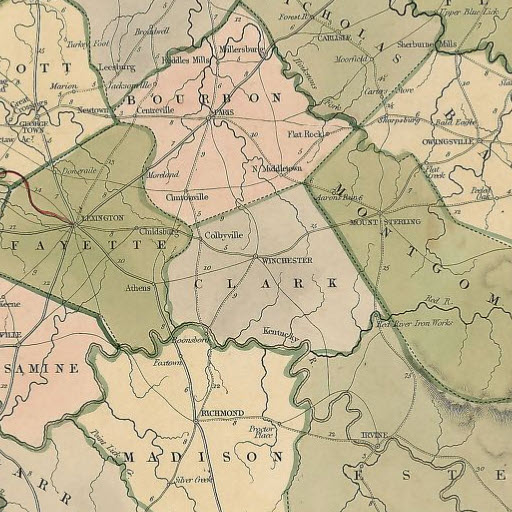KY County Map