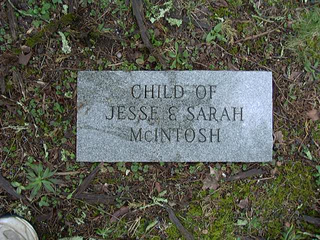 Child of Jesse & Sarah McIntosh