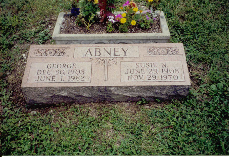 George & Susie N. Abney