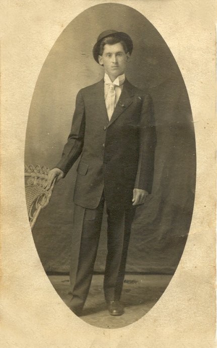 A. F. Ashcraft post card, 1910