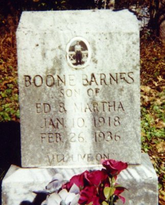Boone Barnes, s/o Ed & Martha Barnes