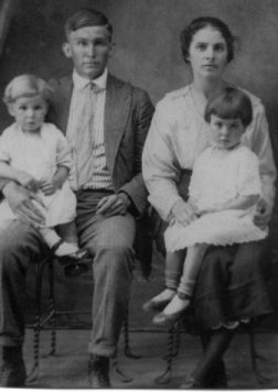 Mitchell & Dona (Fike) Cole and family