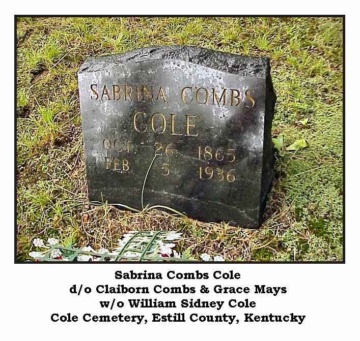Sabrina (Combs) Cole
