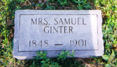 Mrs. Samuel Ginter