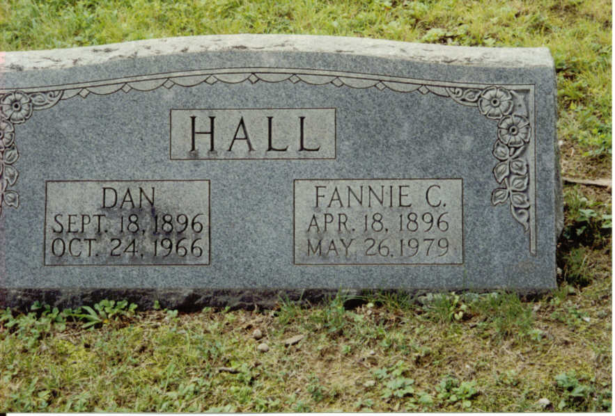 Dan & Fannie C. Hall