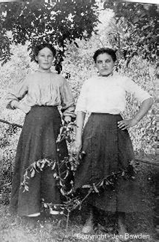 Ida (Caylor) Hoover & Mary Chesney Hoover