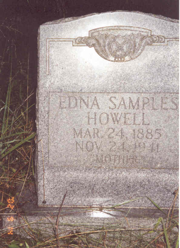 Edna (Samples) Howell