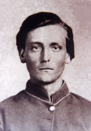 William Clifton Mansfield in Civil War uniform