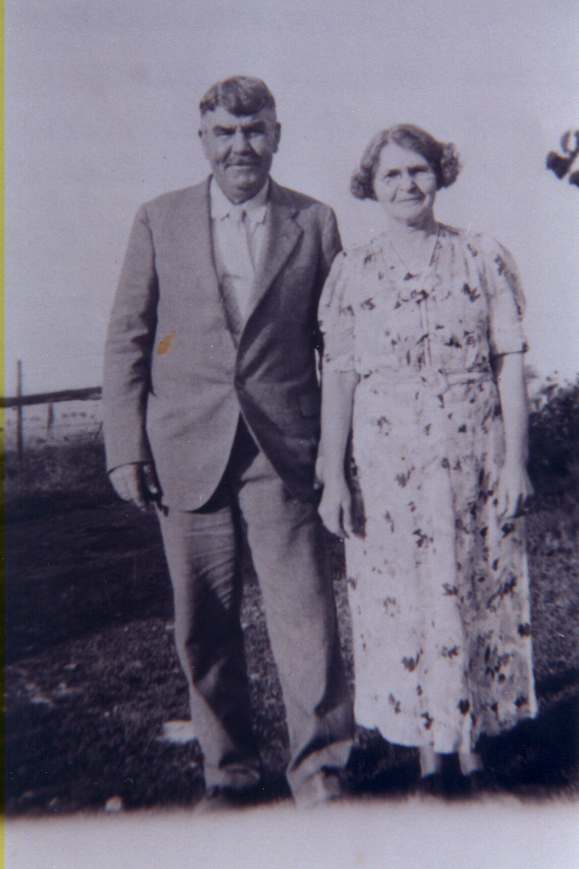 William Clifton Mansfield, Jr., & wife Martha Bowman