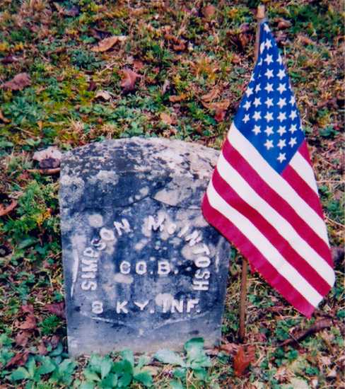 Simspon McIntosh, s/o John & Martha (Green) McIntosh