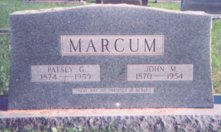 John & Patsy (McIntosh) Marcum