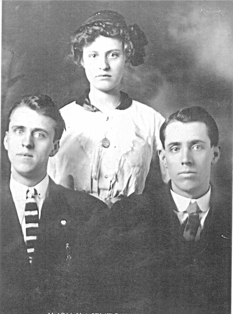 3 of the 5 children of Nelson K. & Abby G. McIntosh.
