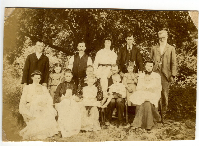 Back row: Bill Pitcher, Sam Puckett, Cleary Pitcher, Tom Pitcher, & John Lewis.