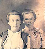 Maud (Ware) Puckett & her sister Nora Ware (Lenora b.1881-d.1947 md Ellie Crow)