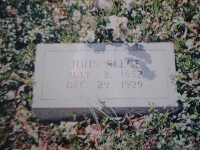 John Reece Headstone (s/o David and Susannah (Brewer) Reece) - John Reece Cem. - Barnes Mountain