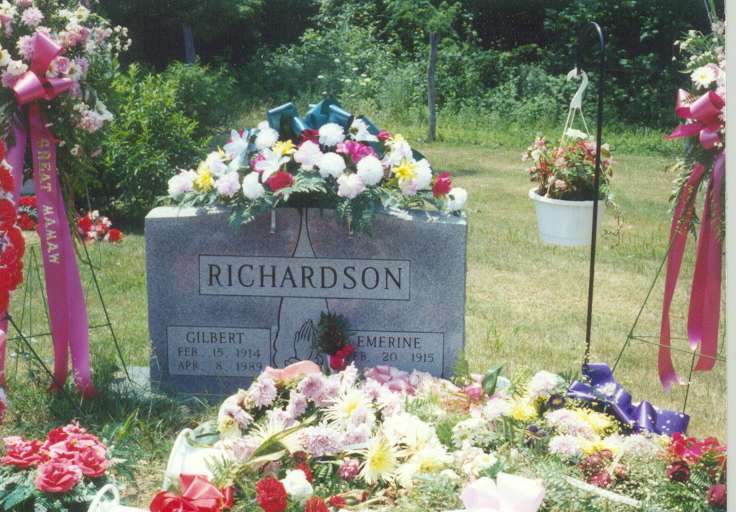 Gilbert & Emerine (McIntosh) Richardson