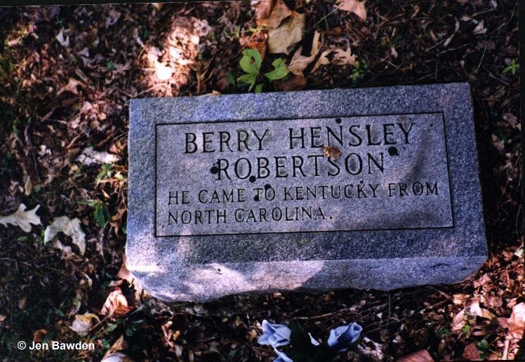Berry Hensley Robinson/Robertson