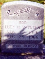 Lucy M. Snowden