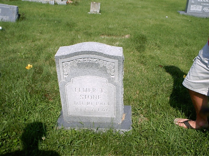 Elmer T. Stone, brother to Ollie (Stone) Blackwell