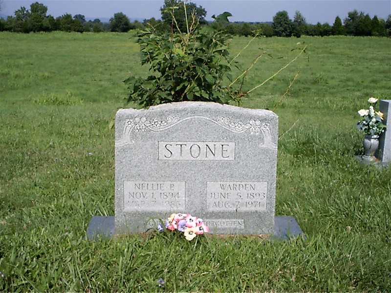 Warden and Nellie Stone