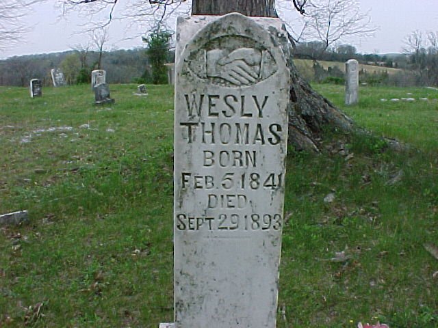 Wesley David Thomas - Headstone