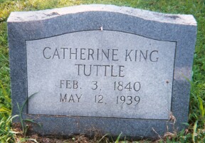 Catherine (King) Tuttle