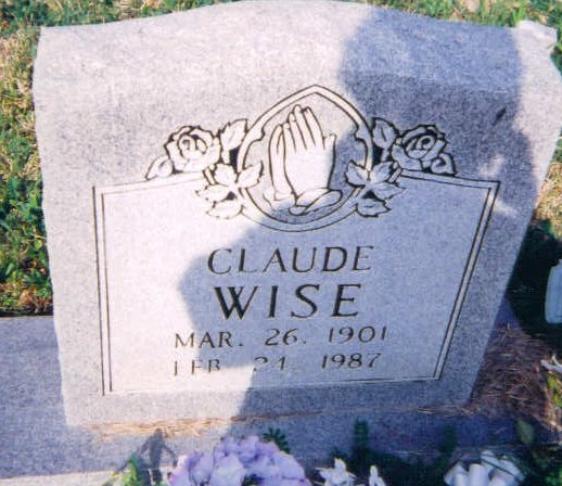 Claude Wise, h/o Viola (Walters) Wise