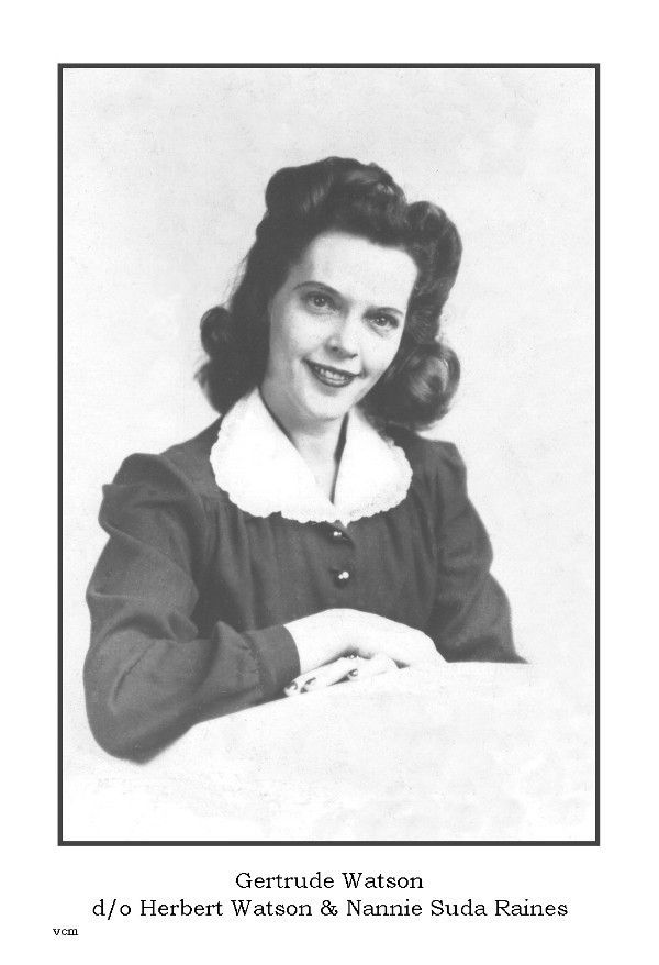Gertrude Watson,