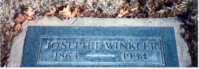 Joseph Franklin Winkler