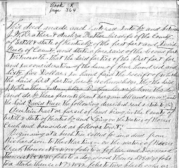 J. W. Prather to David Reece (page 2)