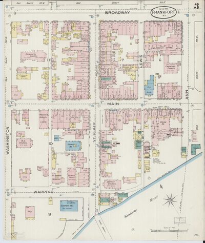 Frankfort Sanborn map, June 1886, Sheet 3