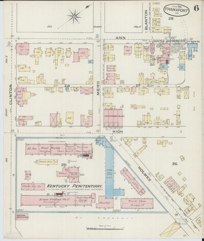 Frankfort Sanborn map, June 1886, Sheet 6
