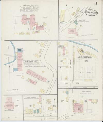 Frankfort Sanborn map, June 1886, Sheet 8
