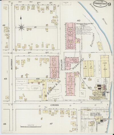 Frankfort Sanborn map, June 1886, Sheet 9