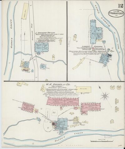 Frankfort Sanborn map, June 1886, Sheet 12