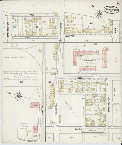 Frankfort Sanborn map, June 1890, Sheet 8