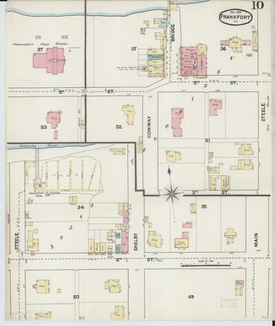 Frankfort Sanborn map, June 1890, Sheet 10