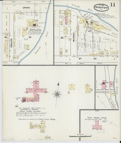 Frankfort Sanborn map, June 1890, Sheet 11