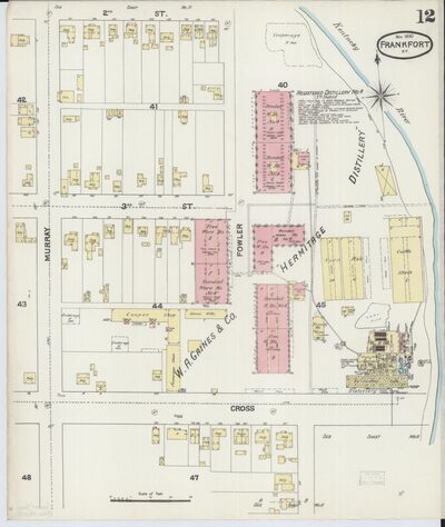 Frankfort Sanborn map, June 1890, Sheet 12