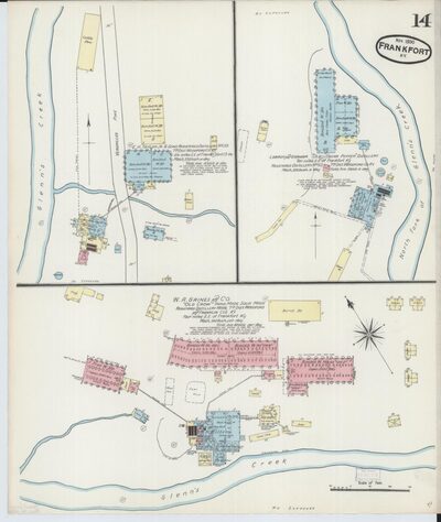 Frankfort Sanborn map, June 1890, Sheet 10