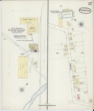 Frankfort Sanborn map, June 1890, Sheet 12