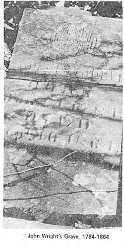 John Wright Gravestone
