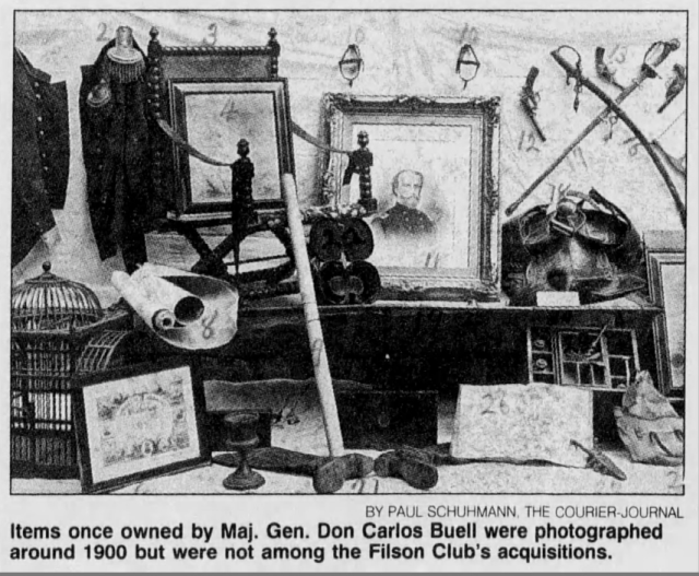 Don Carlos Buell possessions